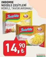 INDOMİE NOODLE ÇEŞİTLERİ fiyat ve kampanya bilgisi